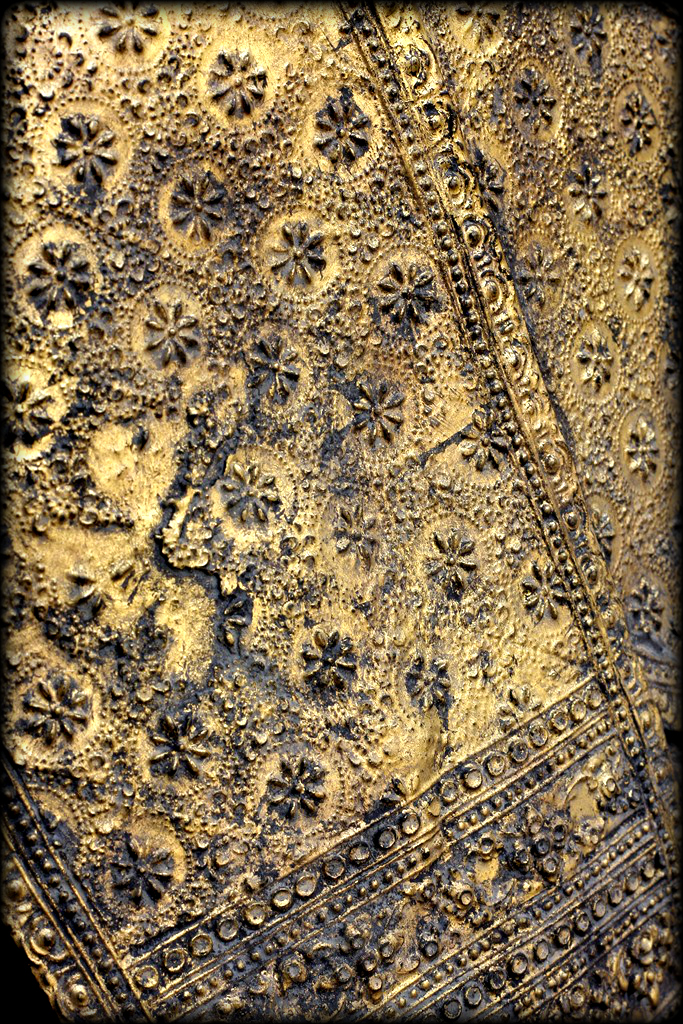 Pair Of 19C Bronze Thai Rattanakosin Buddhist Monks #HD397